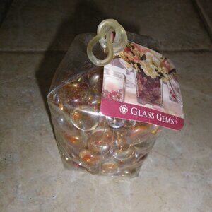 Glass Gems Dome Vase Filler Decorative Beads Marble Pebbles Stones Craft Decor